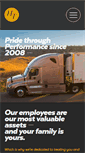 Mobile Screenshot of hendersontrucking.com